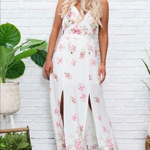 Floral maxi